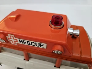 Vintage 1970s Pressed Steel Tonka Jeep Wagoneer Rescue Ambulance Model #53078 - Picture 1 of 13