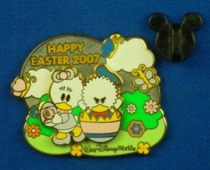 Donald and Daisy Easter Egg Hunt 2007 Cute Characters LE1500 # 54723 - Picture 1 of 4