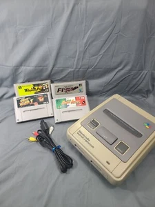 Nintendo Super Famicom HVC-002 with games. Super Nintendo US seller - Picture 1 of 8