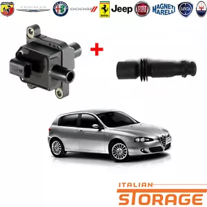 147 156 166 GT TWIN SPARK BOBINA ACCENSIONE COMPLETA NUOVO BOSCH 1227030071 - Picture 1 of 1