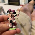  Figurine Disney Minnie Mouse Baton Twirler PVC applaudissements