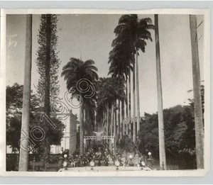 Foto de prensa del desfile de la llegada del presidente de los Estados Unidos río de janeiro brasil 1929 - Imagen 1 de 2