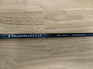 New Tour Issue Diamana BB BlueBoard 63 S Flex Driver shaft Mitsubishi Chemical - Picture 1 of 4
