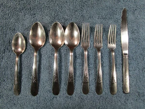 DS Stainless USA Flint Floral Flower 8pc 160-25U - Picture 1 of 12