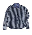Women`s Kenzo Homme Vintage 90s Stripped Shirt Size 2XL XL