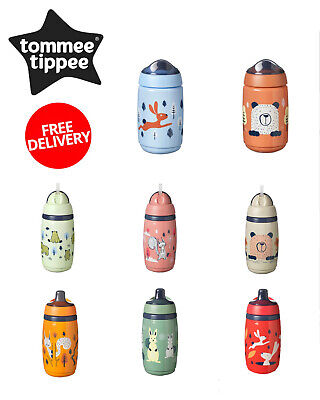 Tommee Tippee Sportee Bottle, Insulated Straw Bottle Age 12months + • 8.99£