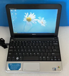 Dell Inspiron Mini PP19S 10" Laptop Intel Atom CPU / 1GB RAM / 160GB HDD / XP ~ - Picture 1 of 17