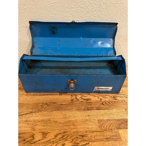 Vintage Kraeuter Metal tool Box, Removable Tray, Handyman, Tool Storage. - Picture 1 of 12