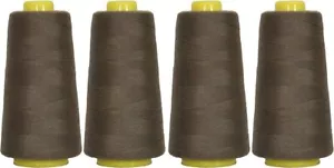 4 BIG CONESPEWTER SERGER SEWING THREAD 2750 YD TEX 27 40S/2-THREADART - Picture 1 of 8