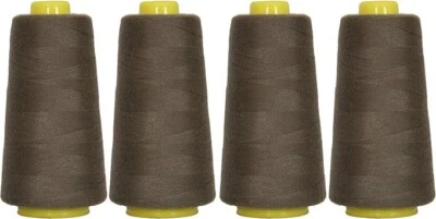 4 BIG CONESPEWTER SERGER SEWING THREAD 2750 YD TEX 27 40S/2-THREADART - Image 1 of 4