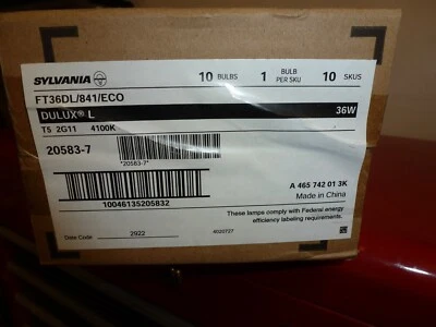 Sylvania 20583 (10 pk)  FT36DL/841 DULUX 36W Compact Fluorescent 4 Pin 2G11 Base - Image 1 of 4