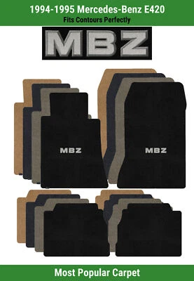 Lloyd Ultimat Front & Rear Mats for '94-95 Mercedes-Benz E420 w/MBZ Applique - Image 1 of 4