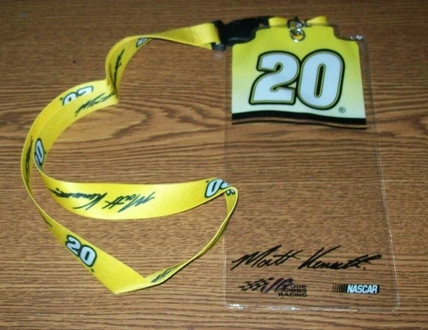 MATT KENSETH #20 LANYARD KEYCHAIN & CREDENTIAL HOLDER BRAND NEW!!!!! Cover