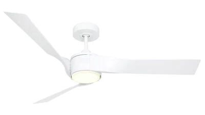 Ventilatore da soffitto DC con luce LED Revolution bianco ventilatore da soff... - Immagine 1 di 4