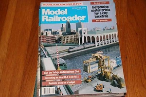 MODEL RAILROADER MAGAZINE 10/1988 - Picture 1 of 1