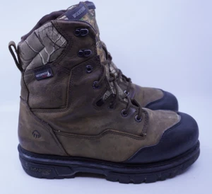 Wolverine Camo Boots Mens 11.5 EW Waterproof Wide Hunting Thinsulate Ultra 800g - Picture 1 of 8