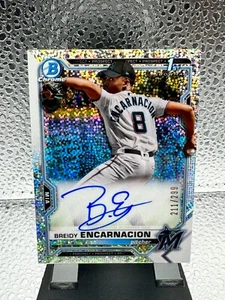 Bowman Chrome Breidy Encarnación 2021 1st Bowman Auto Speckle/299 - Imagen 1 de 1