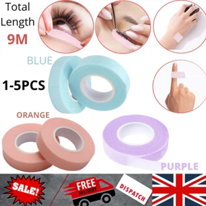 Rolls Lash Tape for Eyelash Extension Breathable Micropore Fabric Eye Easy Tear. - Picture 1 of 21