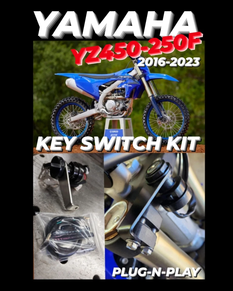 KIT INTERRUPTOR LLAVE ENCENDIDO YAMAHA YZ450F-YZ250F 2016-2023 Foto 1 de 4