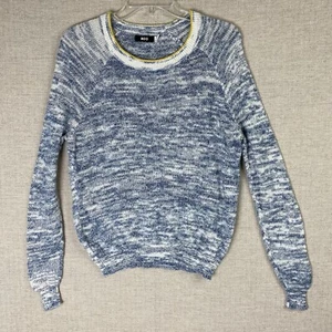 Suéter BDG Urban Outfitters para mujer S azul jaspeado tejido pulóver ligero - Imagen 1 de 6