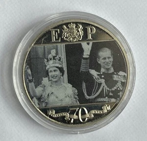 Médaille pièce  Elisabeth II Gibraltar 2021 - Imagen 1 de 2