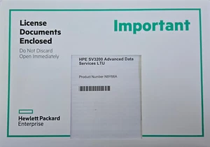 HPE StoreVirtual 3200 Advanced Data Services Suite Lizenz LTU N9Y66A - Bild 1 von 1