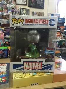 Marvel Pop! Deluxe Vinile Figura Sinister Six: Mysterio Special Edition 9 Cm Fun - Picture 1 of 3