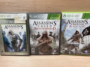 Assassin's Creed Bundle Lot Of 3 Games- Assassin’s Creed 1,4 & Brotherhood - Picture 1 of 6