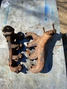 1969 FORD MUSTANG Mach 1 COUGAR Fairlane Torino Galaxie 351w Exhaust manifolds - Picture 1 of 5