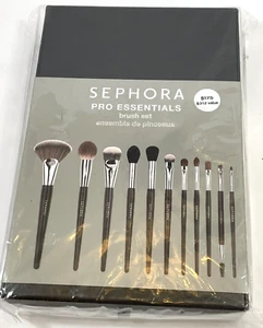 SEPHORA Pro Essentials Brush Set 11 piece with pouch - Picture 1 of 5