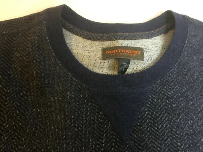 NWT Men's Northwest Territory Blue Gray  Long Sleeve Shirt Light Weight size XL - Image 1 of 4