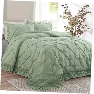 Oversized King Comforter Set, Ultra Oversized King Plus-128"x120" Sage Green - Picture 1 of 8