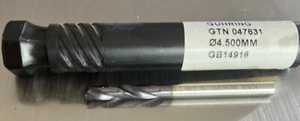 Guhring GTN 047631 4.5mm Carbide M42 Drill Bit 92834 - Picture 1 of 3