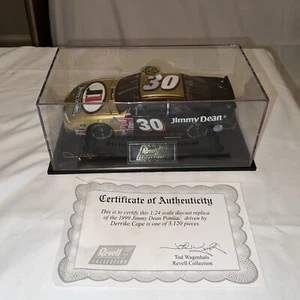 1999 Action Derrike Cope Jimmy Dean 1/24 Nascar In Case NIB With Certificate Vtg - Picture 1 of 9