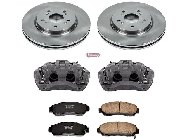 Front Brake Pad and Rotor Kit For 2012 Honda Crosstour FWD 3.5L V6 YQ761VF Foto 1 de 1