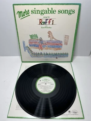 Raffi More Singable Songs LP Vinyl Record Play Tested VG+ - Image 1 of 4