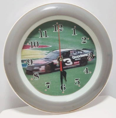 Dale Earnhardt Sr. de colección Reloj Gris #3 Intimidator 9.5" Funciona con Pilas Foto 1 de 2