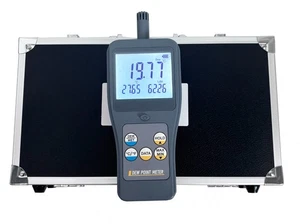 Dew Point Meter with Dew Point -45~120°C (-49~248°F) Wet Bulb -20~40°C /-4~104°F - Picture 1 of 13
