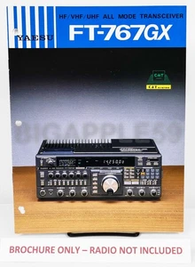Brochure For Yaesu FT-767GX All Mode HF/VHF/UHF Ham Amateur Radio Transceiver - Picture 1 of 5