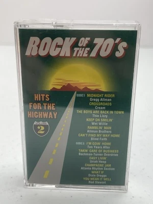 ROCK OF THE 70s Hits For The Highway Volume 2 Cassette Skynard  Allman Cream NM - Image 1 of 3