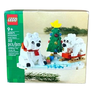 LEGO 40571 Wintertime Polar Bears New Sealed - Picture 1 of 6