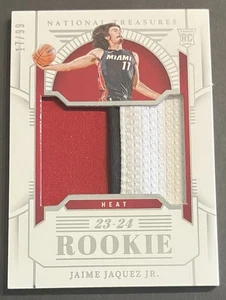 Jaime Jaquez Jr 2023-24 National Treasures Silver Rookie Patch /99 RC - Picture 1 of 2