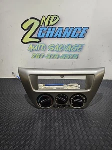 2002-2005 Mitsubishi Lancer HVAC AC Heater Climate Control Bezel Trim OEM - Picture 1 of 4