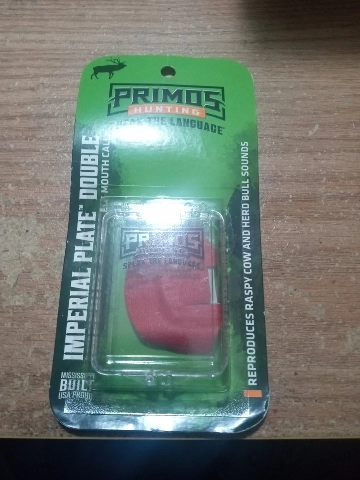 Primos Imperial Double Reed Sound Plate Hunting Elk Bulls Game Call 160 NEW - Image 1 of 1