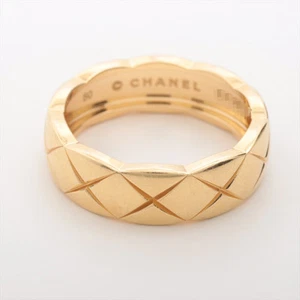 Chanel Coco Crush Ring 750(YG) 7.8g 60 Medium J10571 - Picture 1 of 6
