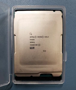 Procesador CPU Intel Xeon Gold 5416S SRMH2✓FCLGA4677✓16 núcleos 4,0 GHz✓minorista, probado - Imagen 1 de 2