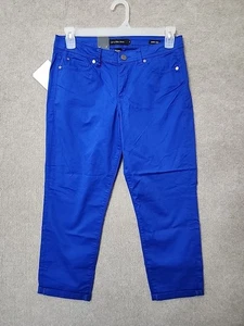 Jeans Calvin Klein Power elasticizzato skinny crop donna 10 blu slim fit NUOVO - Foto 1 di 12