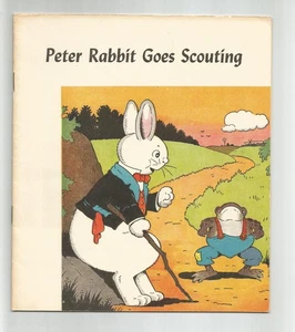 Vintage 1961 Platt & Munk Co. Children's Book Peter Rabbit Scouting - Picture 1 of 4