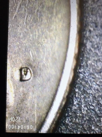 1971 D Washington Quarter Error Double Punch Mint Mark & Double Die Reverse Cover