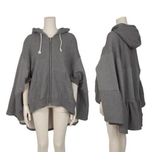 JUNYA WATANABE Cotton Poncho Hoodie Size S(K-148689) - Picture 1 of 12
